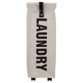 LAUDRY BASKET WITH WHEELS TAUPE