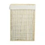 LAUDRY BASKET NEST 37x22x55cm WITH 2 COMPARTENTS BEIGE