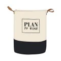 LAUNDRY BASKET PLAN 60lt FOLDABLE WITH HANDLES 40x40x50cm