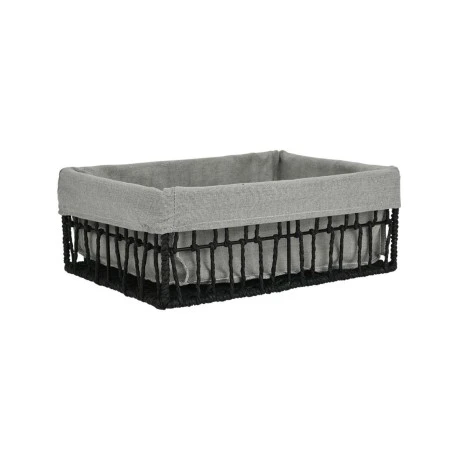 ESTIA ΚΑΛΑΘΙ ΑΠΟΘΗΚΕΥΣΗΣ &amp; ΟΡΓΑΝΩΣΗΣ NEST 32×24×12cm ΜΑΥΡΟ
