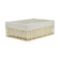 STORAGE &amp; ORGANIZER  BOX NEST 36×27×13cm BEIGE
