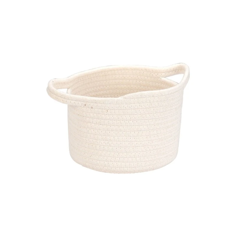 HANGING BASKET BLANCA 18x18x13cm WHITE