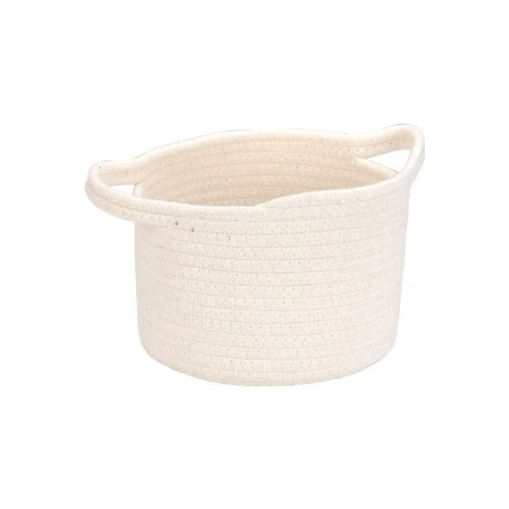 HANGING BASKET BLANCA 20x20x15cm WHITE
