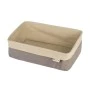 STORAGE BASKET FJORD WITH INTERNAL CLOTHING 30x20x10cm DRIFTWOOD
