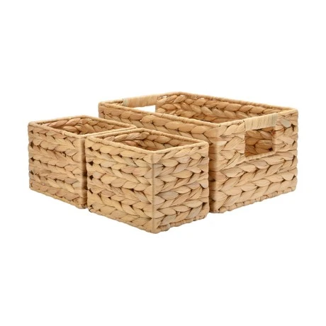 STORAGE &amp; ORGANIZER BASKETS FLORANA SET 3 PCS. 30x20x14cm - 2x 15x11x12cm