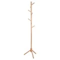 COAT RACK 8 HOOKS WOODEN