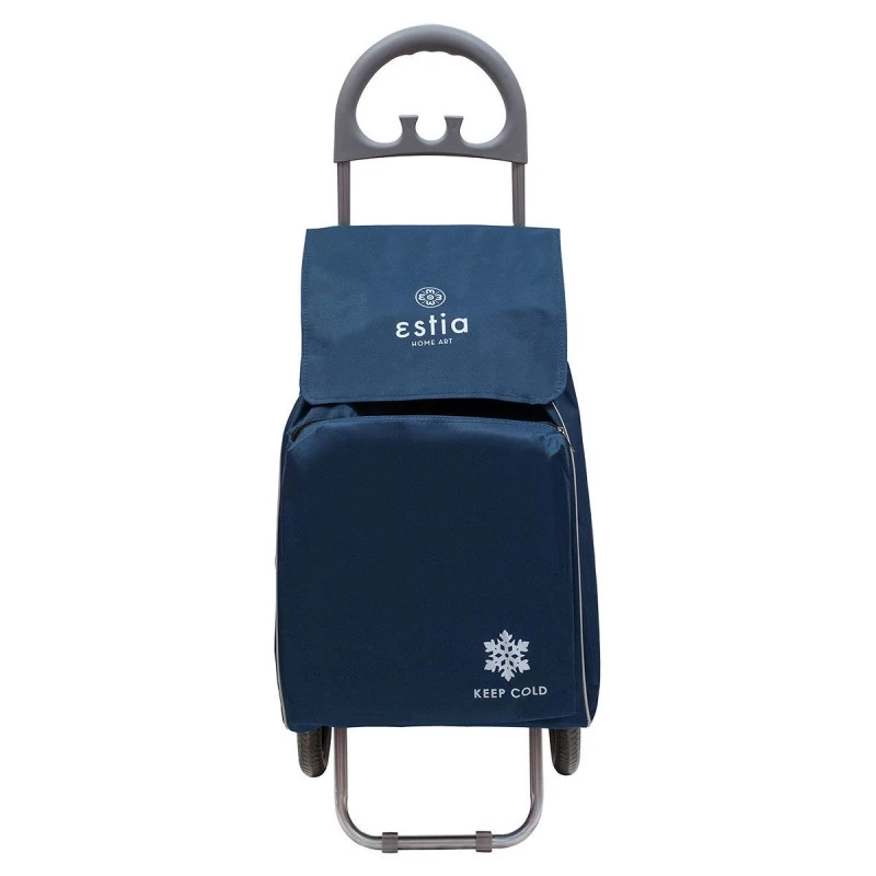 SHOPPING TROLLEY ECOMAX FABRIC 40lt BLUE