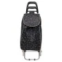 ΚΑΡΟΤΣΙ ΛΑΪΚΗΣ LUX ΥΦΑΣΜΑΤΙΝΟ 36lt BLACK