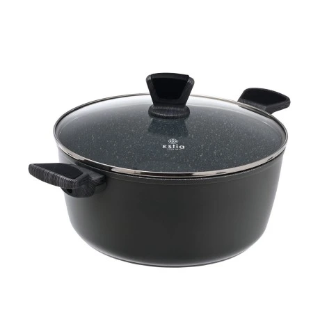CASSEROLE CUISSON  NON-STICK FORGED ALUMINUM 28cm