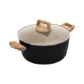 CASSEROLE EARTH NON-STICK FORGED ALUMINUM 24cm 4.3lt