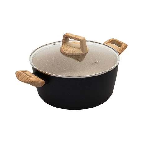 CASSEROLE EARTH NON-STICK FORGED ALUMINUM 24cm 4.3lt