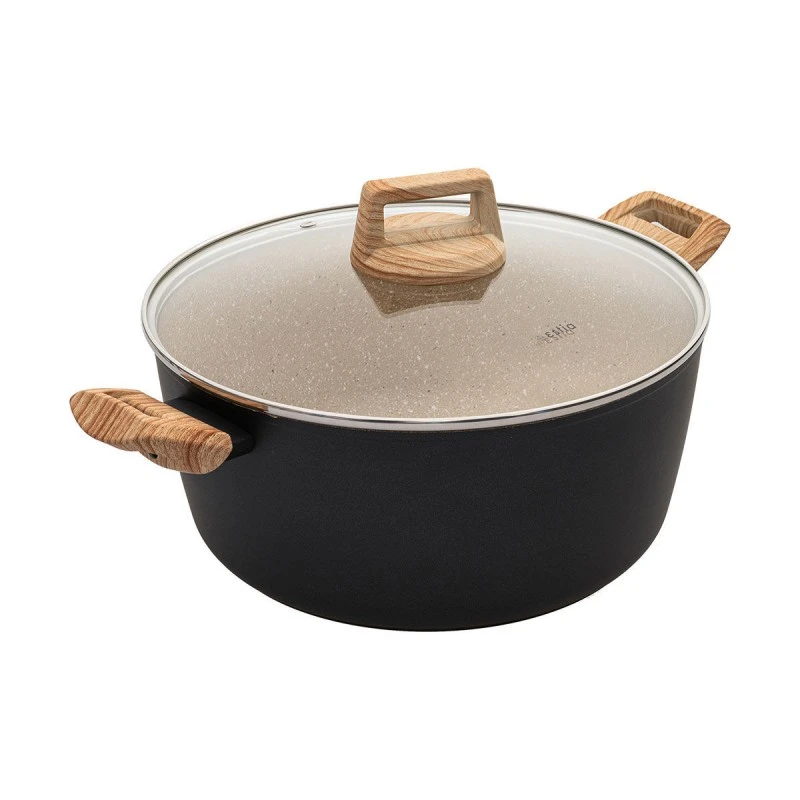 CASSEROLE EARTH NON-STICK FORGED ALUMINUM 28cm 6.9lt