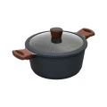 CASSEROLE STONE NON-STICK CAST ALUMINUM 24cm 4.5lt