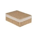 STORAGE &amp; ORGANIΖER BOX BOTANICA 32x24x12cm WITH INTERNAL CLOTHING &amp; LID