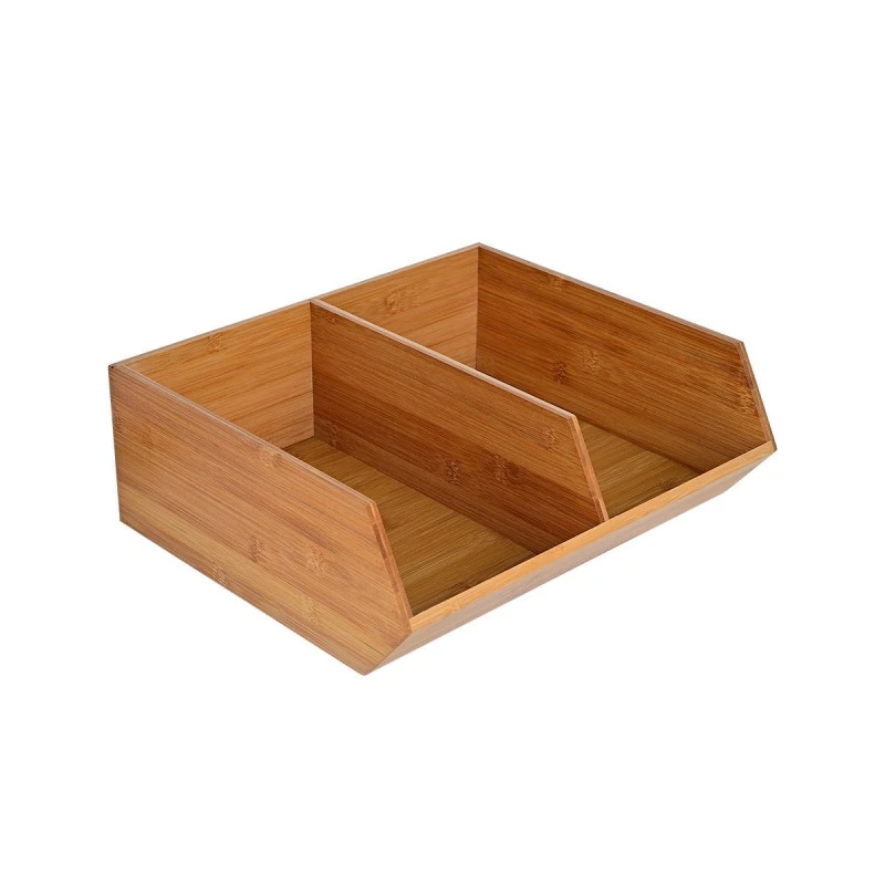 ORGANIΖER BOX BAMBOO ESSENTIALS 35x31x12.5cm