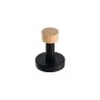 WALL MOUNTED HOOK BAMBOO ESSENTIALS METALLIC BLACK