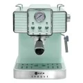 ESPRESSO COFFEE MAKER RETRO EPOQUE 1350w 20bar 1.5lt MINT