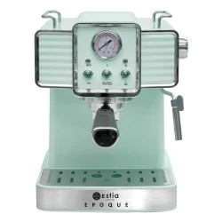 ESTIA ΜΗΧΑΝΗ ESPRESSO RETRO EPOQUE 1350w 20bar 1.5lt MINT ESTIA ΜΗΧΑΝΗ ESPRESSO RETRO EPOQUE 1350w 20bar 1.5lt MINT