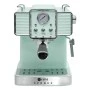ESPRESSO COFFEE MAKER RETRO EPOQUE 1350w 20bar 1.5lt MINT