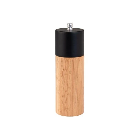 SALT/PEPPER MILL BAMBOO ESSENTIALS 5x16cm BLACK