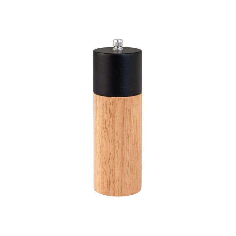 SALT/PEPPER MILL BAMBOO ESSENTIALS 5x16cm BLACK