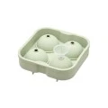 ICE-CUBE TRAY SILICONE 4 CASES ROUND MINT
