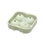 ICE-CUBE TRAY SILICONE 4 CASES ROUND MINT