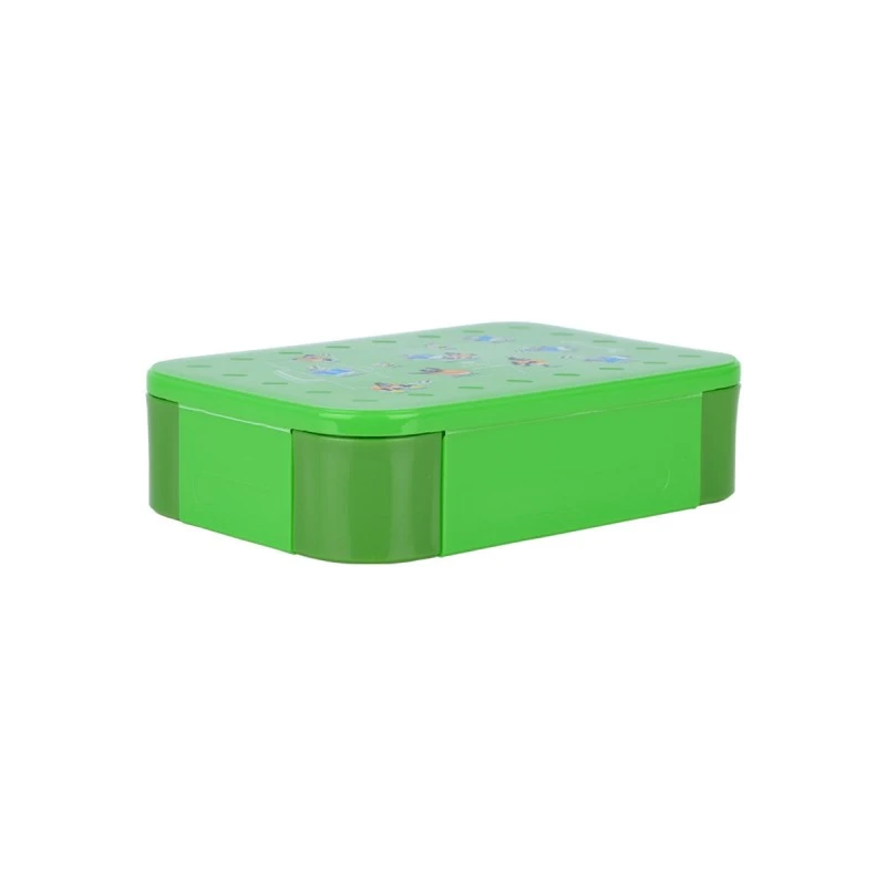 KIDS LUNCH BOX SAVE THE AEGEAN 900ml WITH 2 DETACHABLE COMPARTMENTS JUNGLE KICK