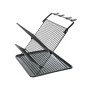 DISH RACK FOLDABLE METALLIC BLACK 2 -TIER