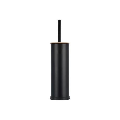 TOILET BRUSH BAMBOO ESSENTIALS METALLIC BLACK