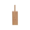 TOILET BRUSH BAMBOO ESSENTIALS  RECTANGULAR 10x10x37cm