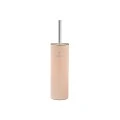 TOILET BRUSH DITA STAINLESS STEEL WITH PLASTIC CONTAINER 23cm MATTE BEIGE