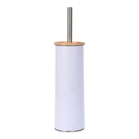 TOILET BRUSH MARBLE METALLIC
