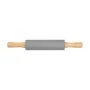 ROLLING PIN 38cm WITH NON-STICK SILICONE SURFACE GREY