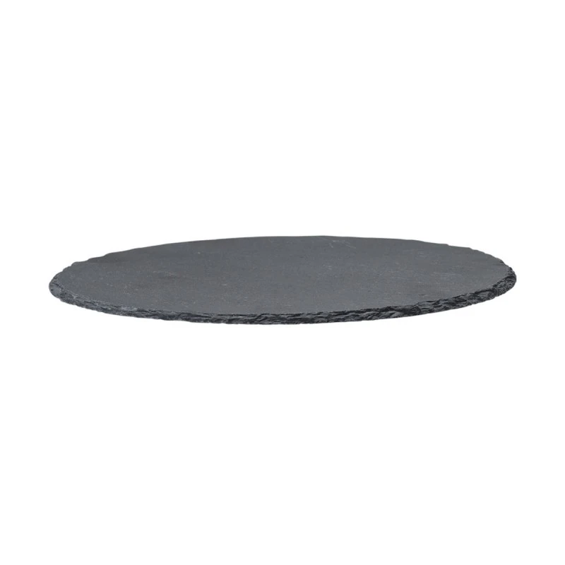 SERVING PLATE SLATE 25CM