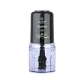 FOOD CHOPPER BLACK PLUS 400w WITH PLASTIC BOWL 500ml