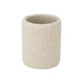 TOOTHBRUSH HOLDER JUTE POLYRESIN BEIGE