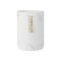 TOOTHBRUSH HOLDER MARBLE POLYRESIN