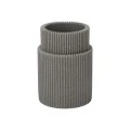 TOOTHBRUSH HOLDER WIRE POLYRESIN GREY