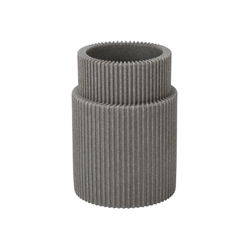 TOOTHBRUSH HOLDER WIRE POLYRESIN GREY