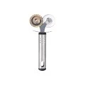 PIZZA DOUBLE CUTTING WHEEL STAINLESS STEEL 16.5cm WITH ERGONOMIC HANDLE