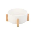 SALAD BOWL BAMBOO ESSENTIALS 27cm WITH BAMBOO BASE