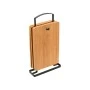 CUTTING BOARD SET BAMBOO ESSENTIALS 5 PCS WITH METAL BASE