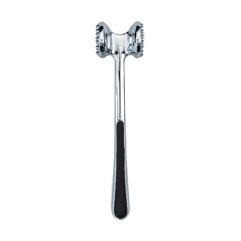 MEAT TENDERISER NICKEL ZINC ALLOY WITH NON-SLIP HANDLE