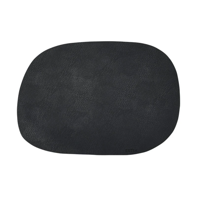 PLACEMAT ALLURE PVC 43X30CM BLACK