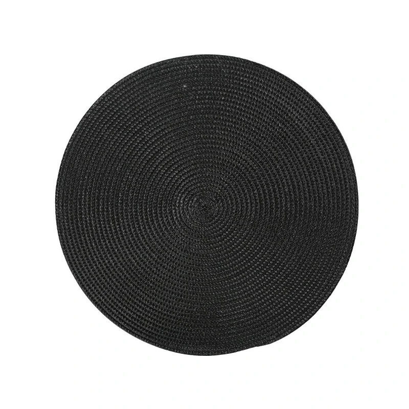 PLACEMAT CIRCA PP Φ38CM BLACK