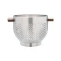 PASTA STRAINER ALLURE STAINLESS STEEL 22cm WITH WOODEN HANDLES