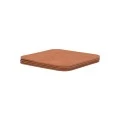 ESTIA ΣΟΥΒΕΡ ALLURE PVC 10x10cm ΚΑΦΕ  ΣΕΤ 4 ΤΕΜ.