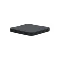 ESTIA ΣΟΥΒΕΡ ALLURE PVC 10x10cm ΜΑΥΡΟ  ΣΕΤ 4 ΤΕΜ.