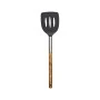 SLOTTED TURNER PBT 35cm WITH WOODEN HANDLE